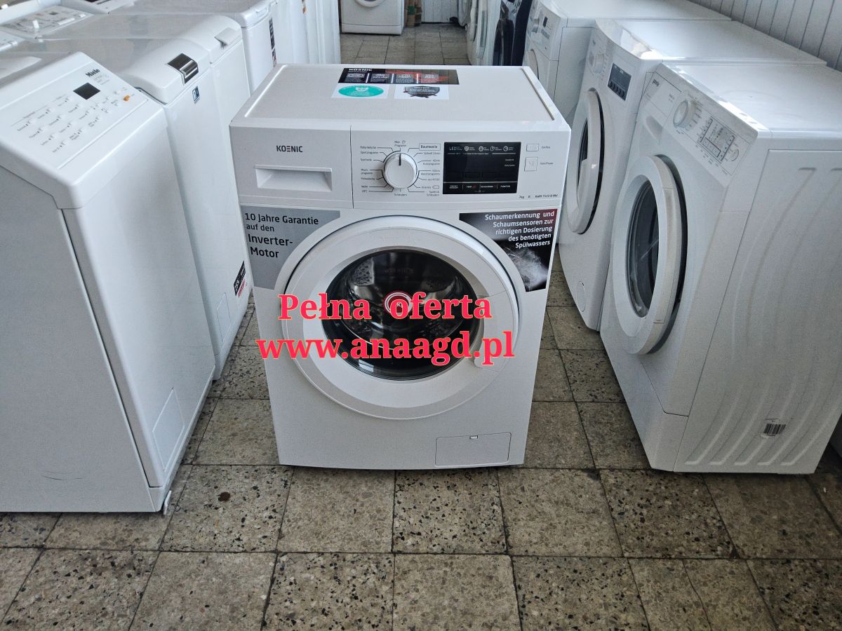 Koenic Kwm 7122 B Inv Waschmaschine Test ANA AGD - komis wielobranżowy, sklep z używanym sprzętem agd,